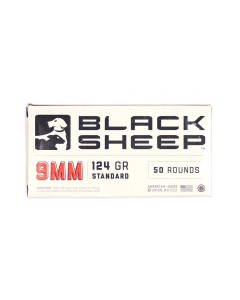 Black Sheep 9MM 124GR Standard Ammunition