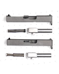 Aftermarket (Lot of 2) G26 Slide, Barrel & Spring Cylinders & Slides