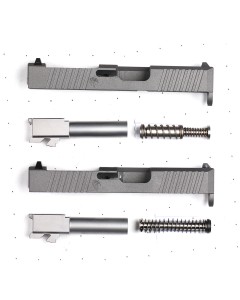 Aftermarket (Lot of 2) G26 Slide, Barrel & Spring Cylinders & Slides
