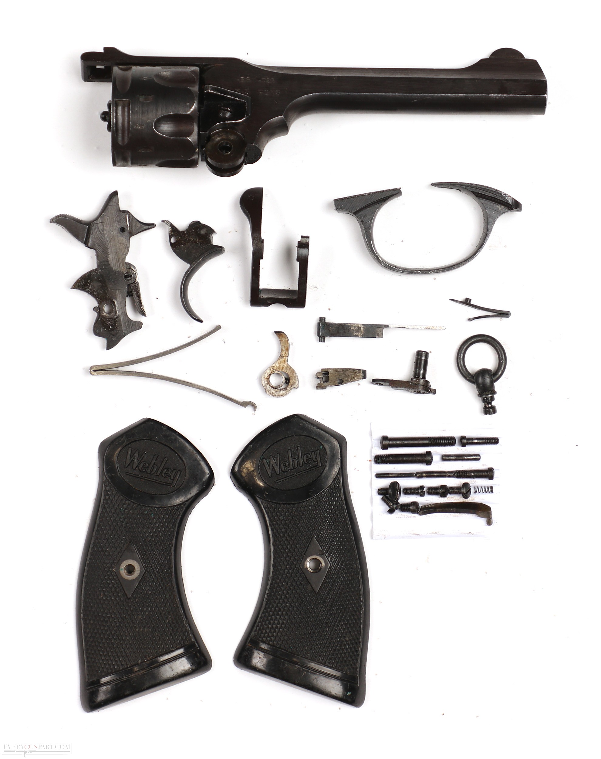 HWISTORY: REVOLVER 特典付き Webley Mark IV Revolver Revolver Parts Kit | Order parts and
