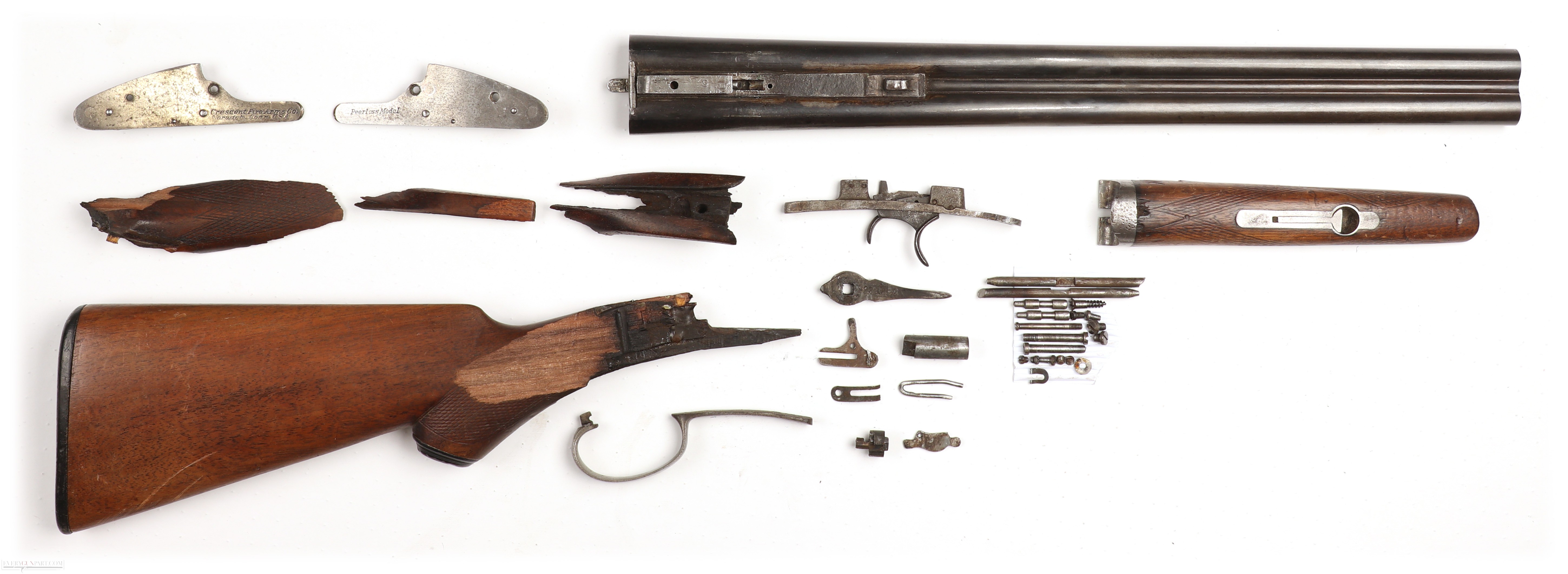 Crescent Arms Peerless Side by Side Shotgun Parts Kit Crescent Arms Peerless Side by Side Shotgun Parts Kit