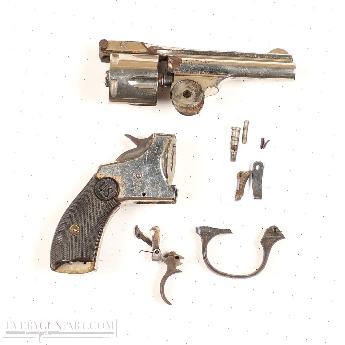 Us Revolver Co 38 Top Break Revolver 6642