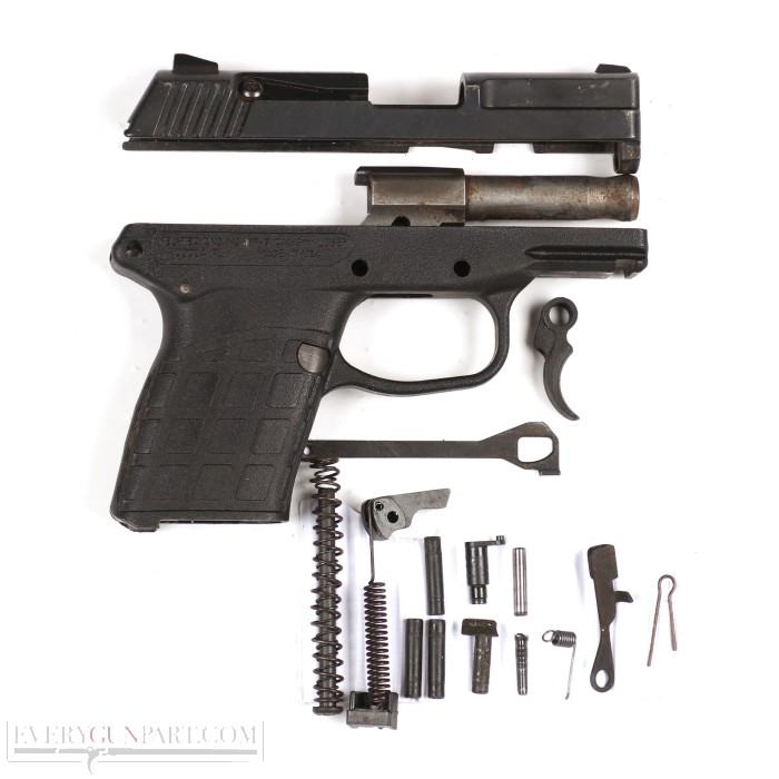 KelTec PF9 Semiauto Handgun Parts Kit Order parts and parts kits