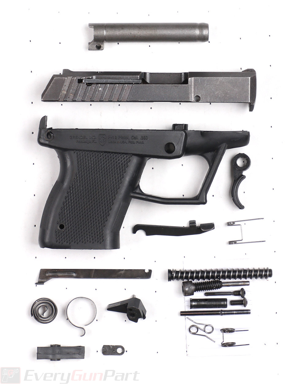 Grendel P12 Handgun Parts Kit | Order parts and parts kits online