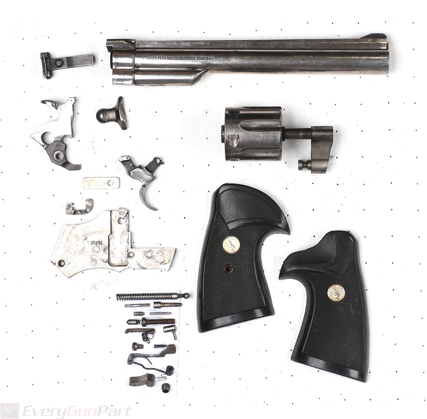 Colt Trooper MK III Revolver Revolver Parts Kit | Order parts and