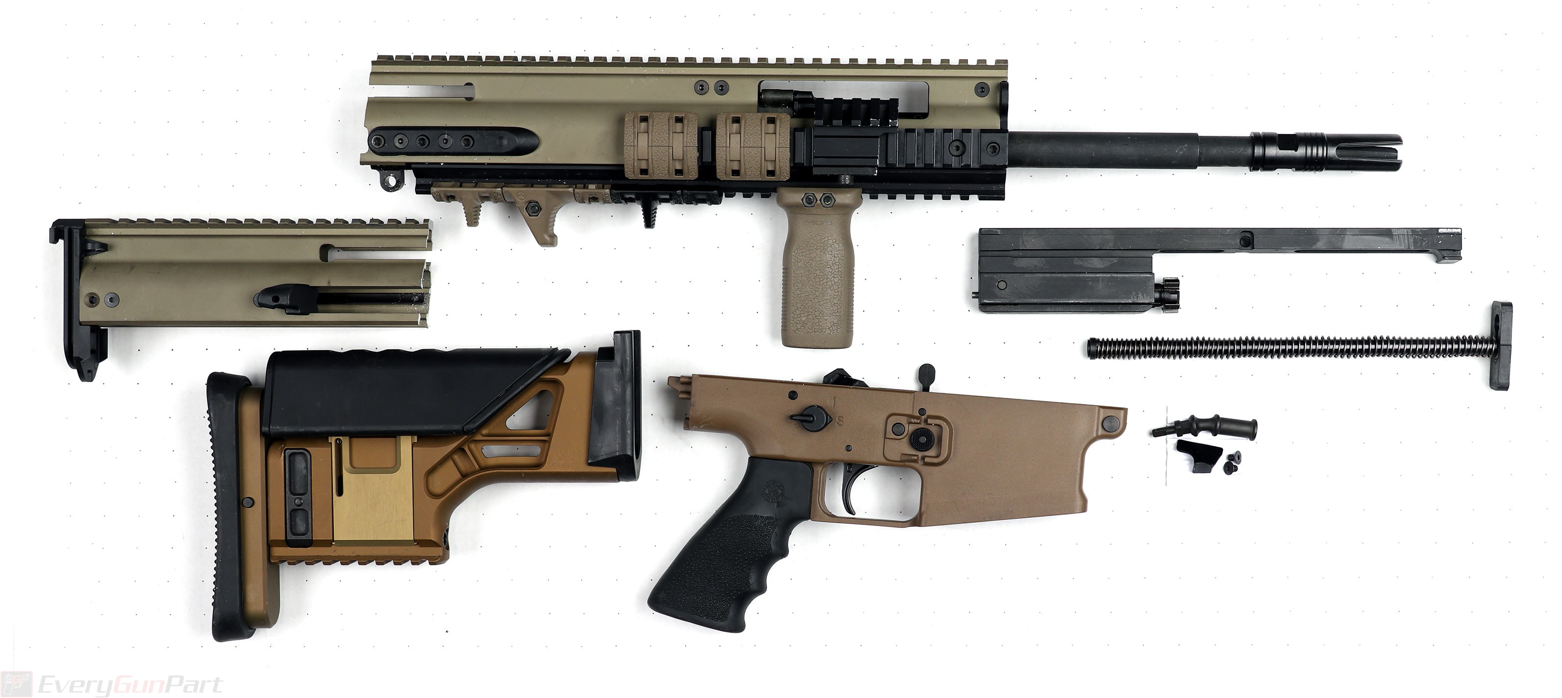 FN SCAR 20s Semi-auto Rifle Parts Kit | Order parts and parts kits