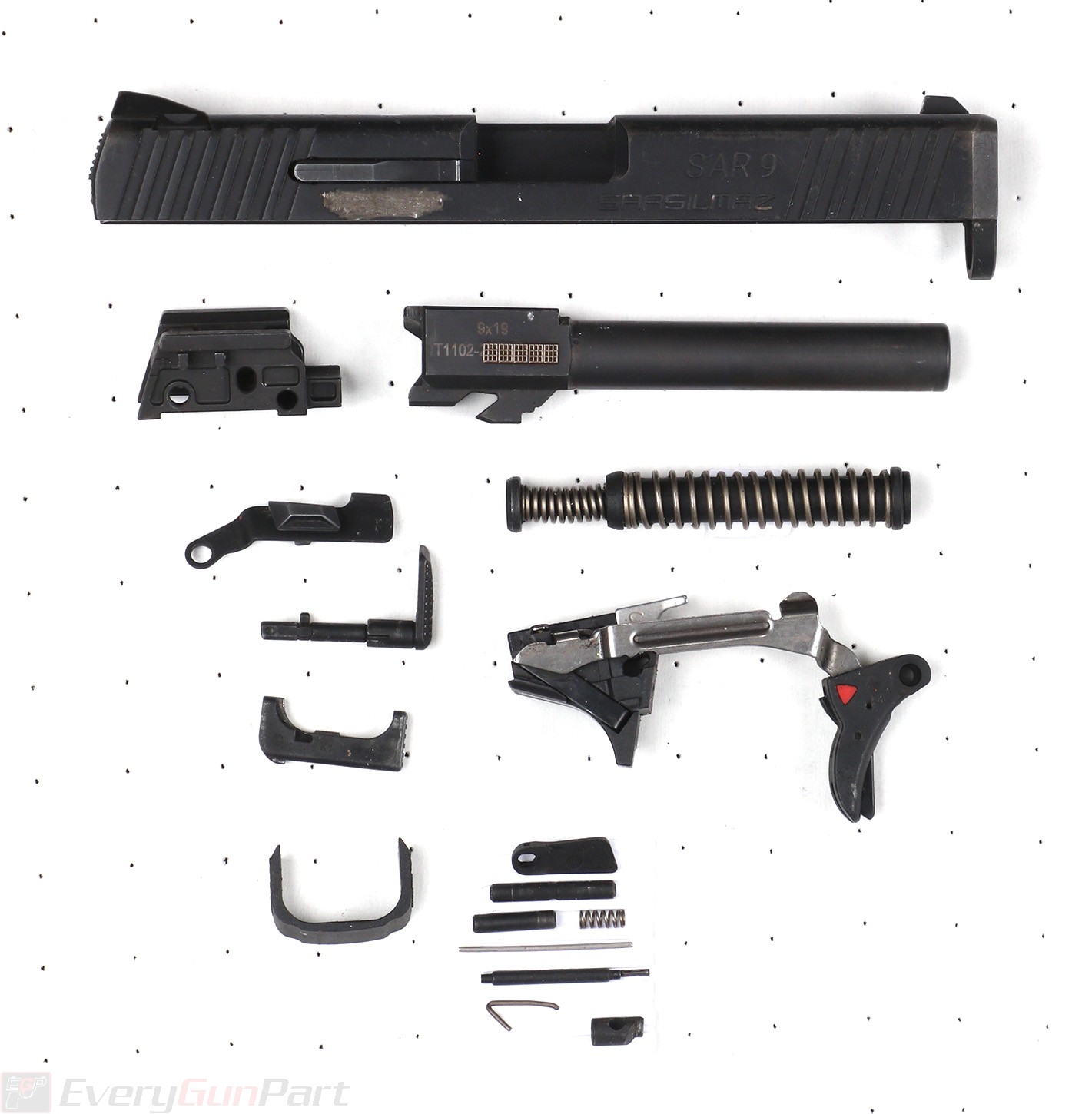 Sarsilmaz SAR9 Semi-auto Handgun Parts Kit | Order parts and parts