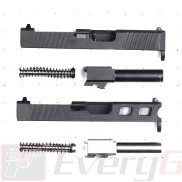 Aftermarket (Lot of 2) G26 Slide, Barrel & Spring Cylinders & Slides ...