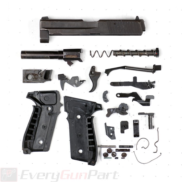 P228＆パーツセット Sig Sauer P228 Semi-auto Handgun Parts Kit | Order parts and parts