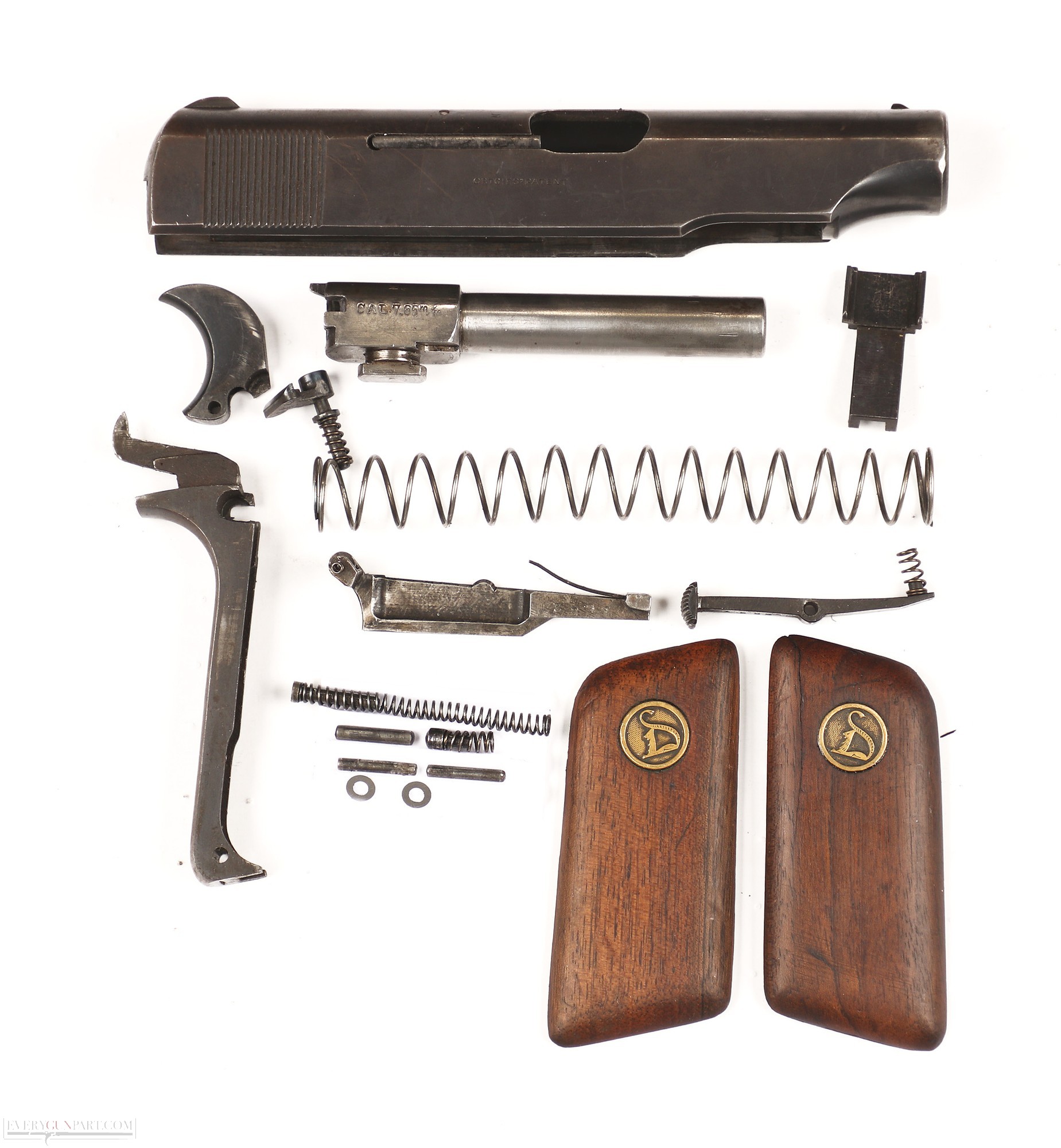 「das deutsche auge」 Deutsche Werke Ortgies Semi-auto Handgun Parts Kit | Order parts