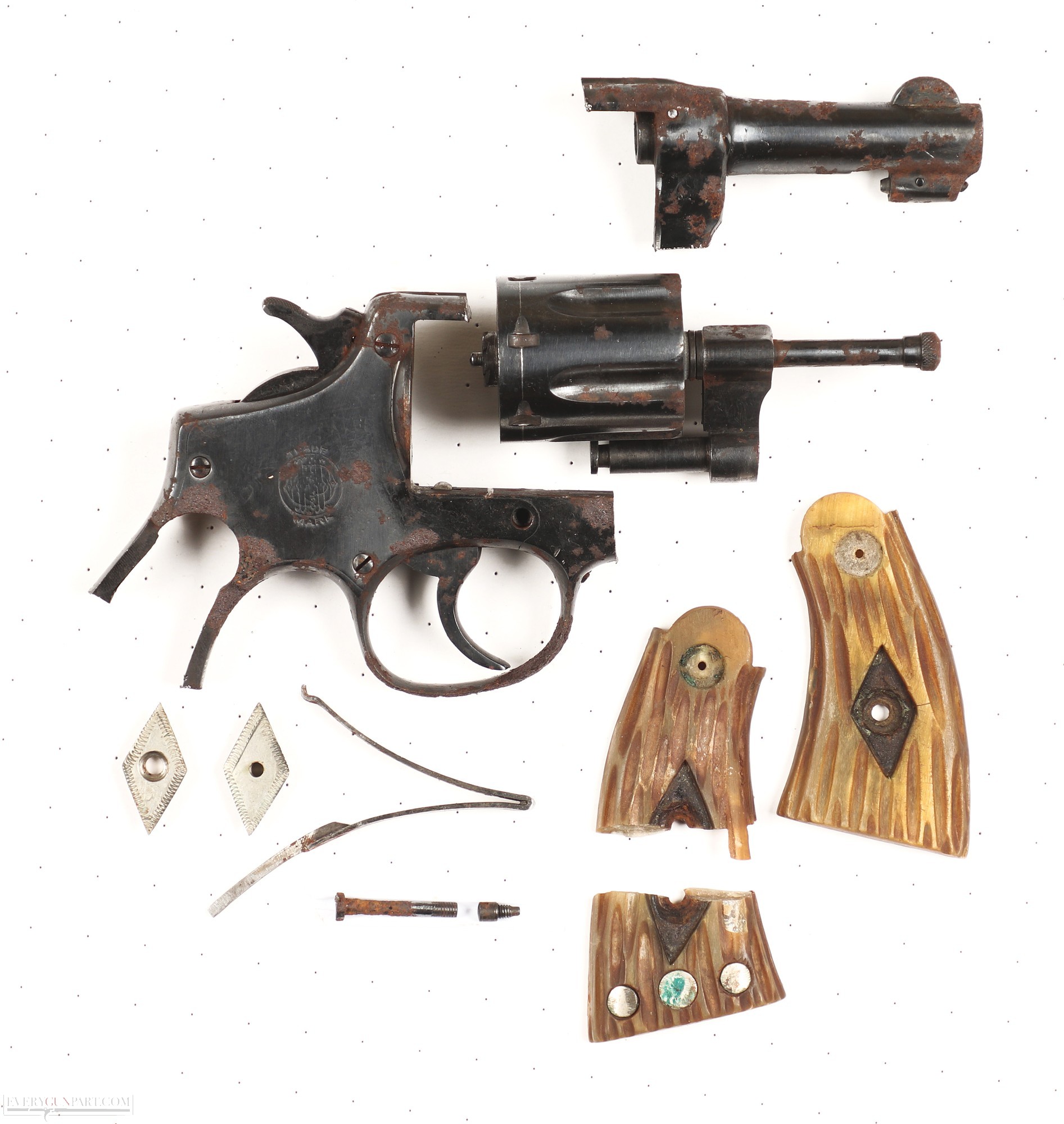 HWISTORY: REVOLVER 特典付き Original U.S. Antique Colt Frontier Six Shooter .44-40